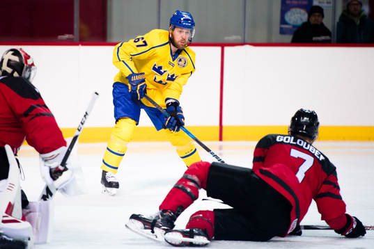 Linus Omark of Sweden