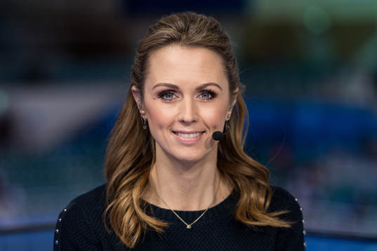 Hostess Karin Frick at Eurosport / Discovery Networks