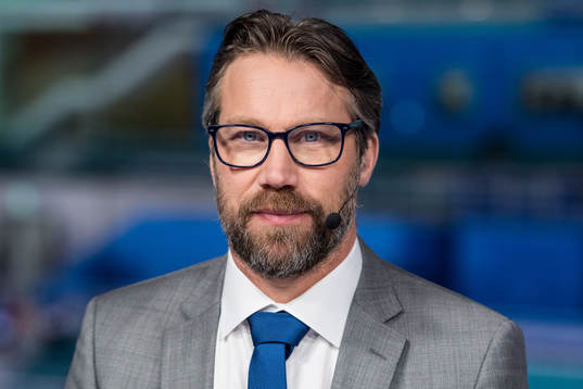 Ice Hockey expert Peter Forsberg at Eurosport / Discovery