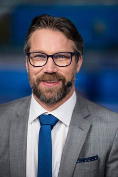 Ice Hockey expert Peter Forsberg at Eurosport / Discovery