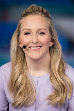 Ice Hockey expert Kim Martin at Eurosport / Discovery