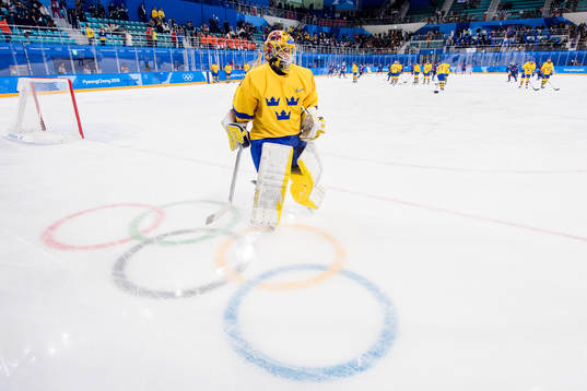 Goaltender Minatsu Murase of Sweden