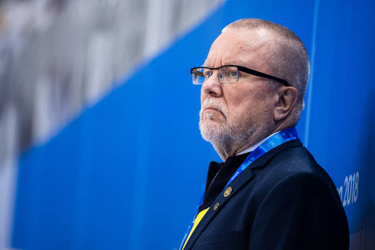 Leif Boork, head coach of Sweden