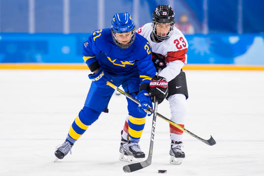 Erica Udén Johansson of Swedenand Nicole Bullo of