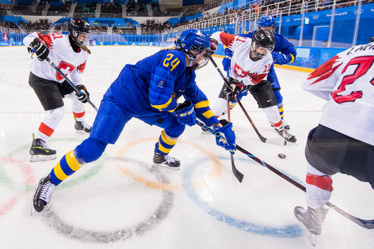 Erika Grahm of Sweden and Sabrina Zollinger of Switzerland