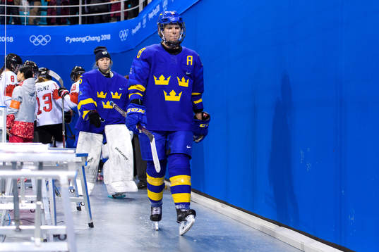 Anna Borgqvist of Sweden looks dejected