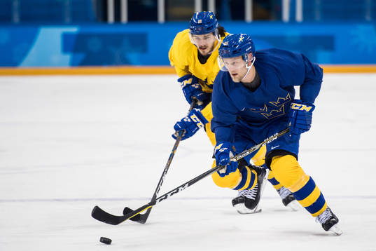 Oscar Möller of Sweden and Dennis Everberg of Sweden