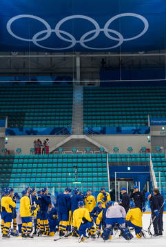 Rikard Grönborg, Head Coach of Sweden going through