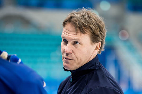Johan Garpenlöv, assistant coach of Sweden