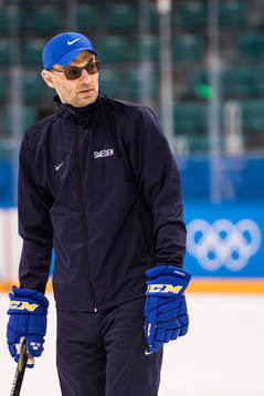 Peter Popovic, assistant coach of Sweden