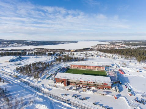 vy över Jämtkraft Arena
