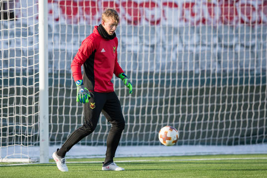 Östersunds målvakt Andreas Andersson