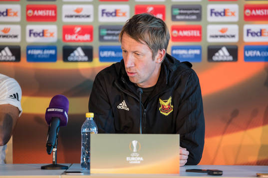 Östersunds tränare Graham Potter