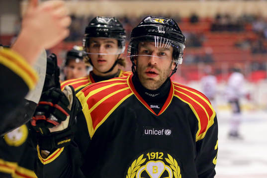 Brynäs Jörgen Sundqvist jublar