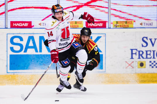 Örebros Tom Wandell och Brynäs Aaron Palushaj
