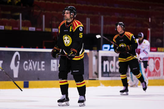 Brynäs Lukas Kilström deppar