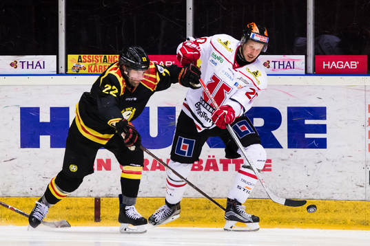Örebros Marcus Weinstock och Brynäs Jörgen Sundqvist