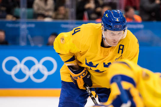 Staffan Kronwall of Sweden in the Men's Ice Hockey
