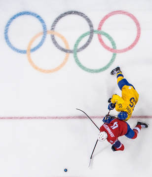 Viktor Stålberg of Sweden in action with Johannes