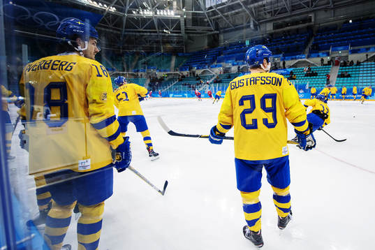 Dennis Everberg of Sweden and Dick Axelsson of Sweden