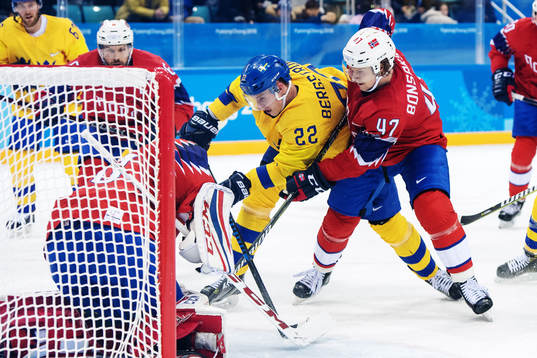 Alexander Bergström of Sweden and Aleksander Bonsaksen of