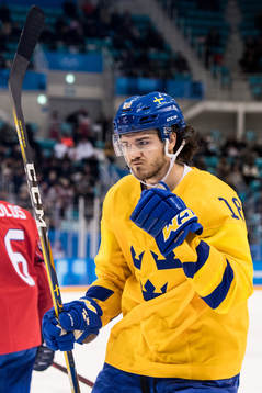 Dennis Everberg of Sweden celebrates