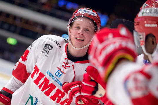Timrås Jonathan Dahlen jublar