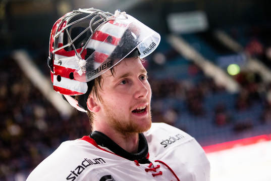 Timrås målvakt Victor Brattström