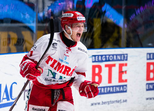 Timrås Johan Johnsson jublar