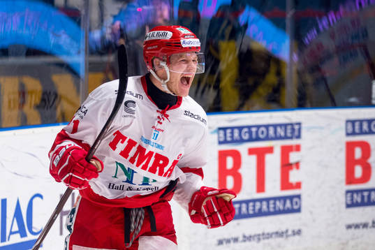Timrås Johan Johnsson jublar