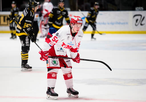 Timrås Jonathan Dahlen deppar