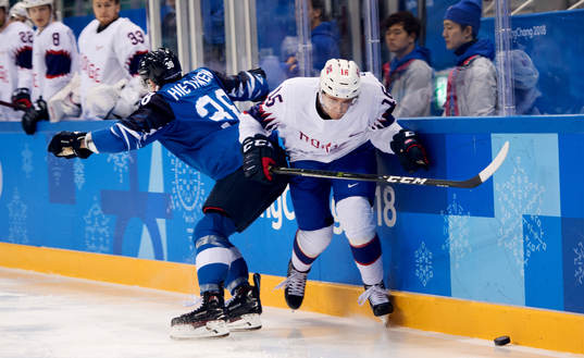 Juuso Hietanen of Finland and Eirik Salsten of Norway
