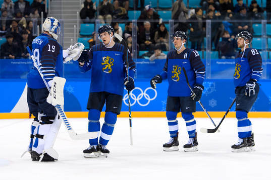 Goaltender Mikko Koskinen, Joonas Kemppainen, Sami Lepisto
