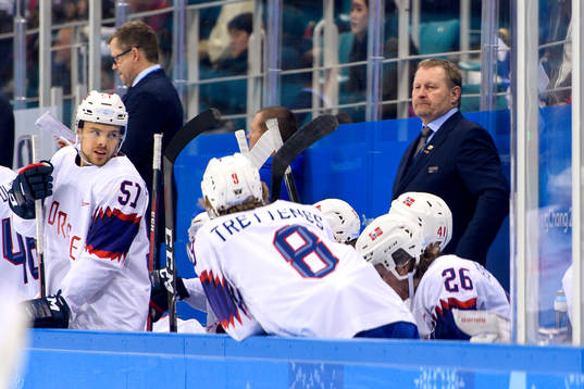 Petter Thoresen, head coach of Norway in the ice hockey