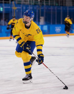 Rasmus Dahlin of Sweden