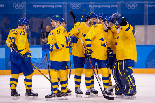 Bläddra bland fler bilder av 2018 Winter Olympics, Day 7, Ice Hockey, Men's Preliminary Round, Germany - Swed