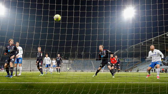 Mål 1-1 av Norrköpings Andreas Johansson