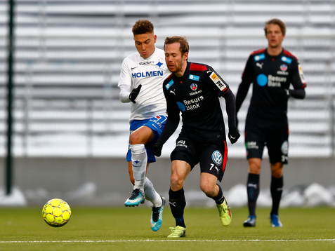 Norrköpings Jordan Larsson och Helsingborgs Anders Randrup
