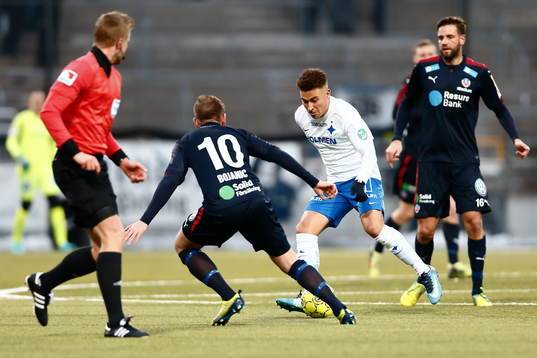 Norrköpings Jordan Larsson, Helsingborgs Darijan Bojanić