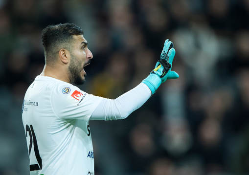 Syrianskas målvakt Abdulmasih Keriakes