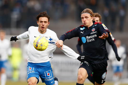 Norrköpings David Moberg Karlsson och Helsingborgs Carl