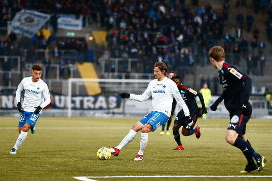 Norrköpings Simon Thern och Jordan Larsson