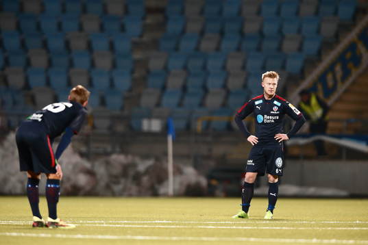 Helsingborgs Andreas Landgren deppar