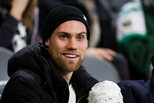 Hammarbys nyförvärv David Fällman på läktaren