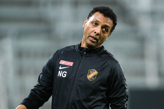 Vasalunds assisterande tränare Nahom Ghidey