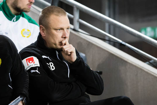 Hammarbys tränare Stefan Billborn