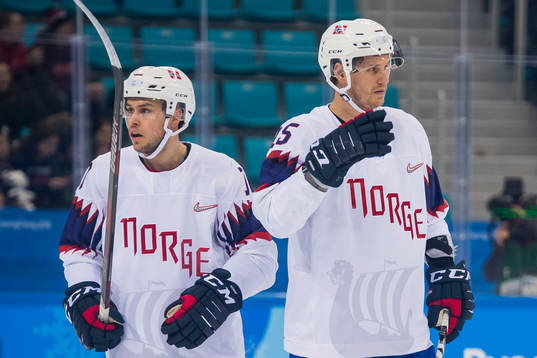 Mattias Nørstebø and Tommy Kristiansen of Norway in the