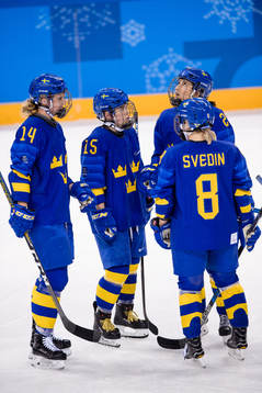 Lisa Johansson, Annie Svedin , Sabina Küller and Fanny