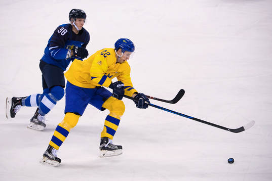Juuso Hietanen of Finland and Alexander Bergström of