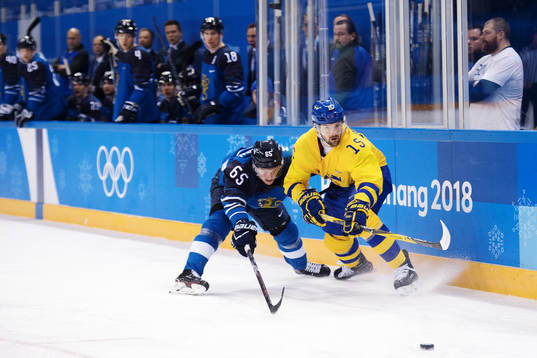 Sakari Manninen of Finland and Simon Bertilsson of Sweden